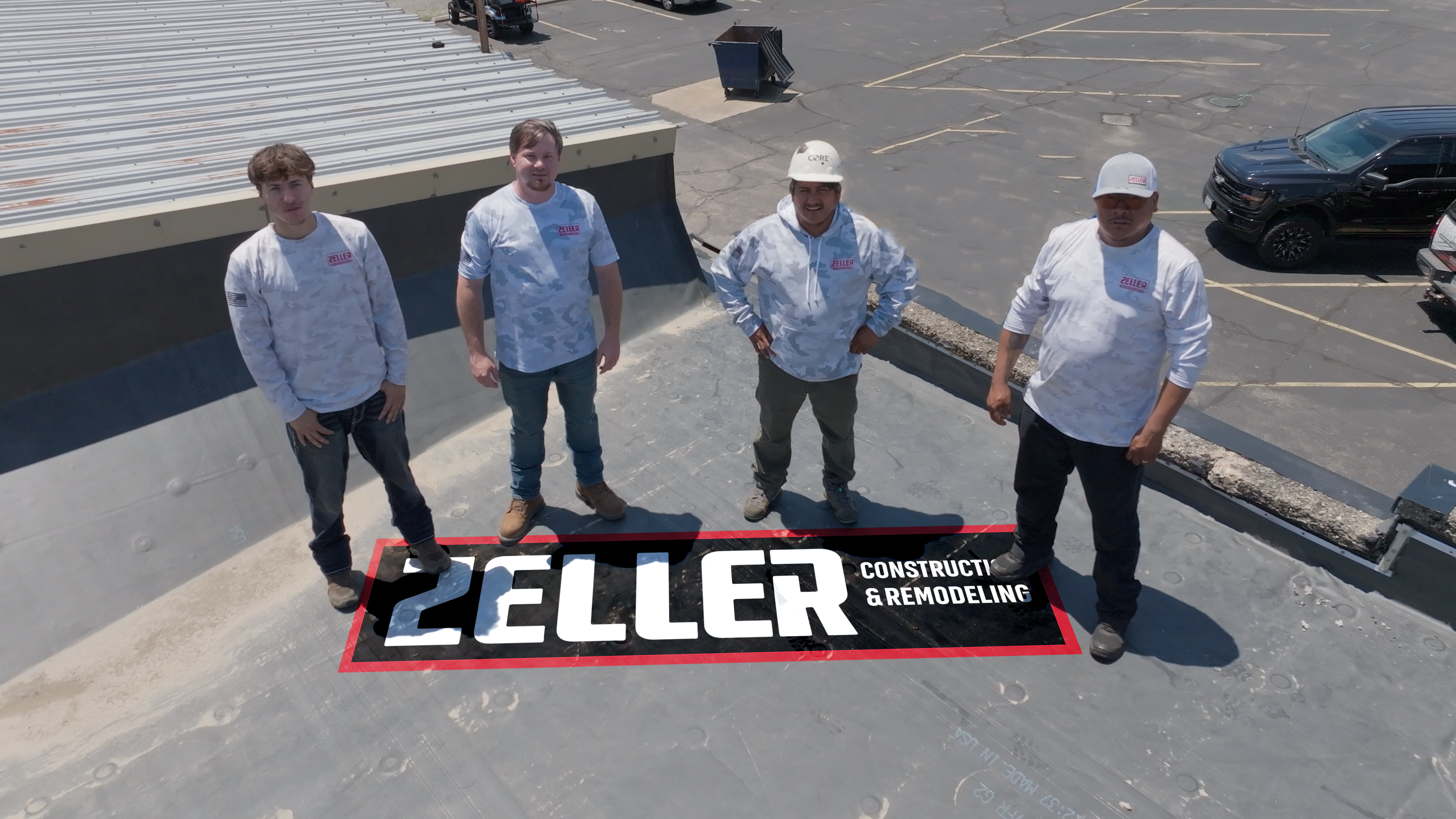 Freedom Building EPDM Roofing Project