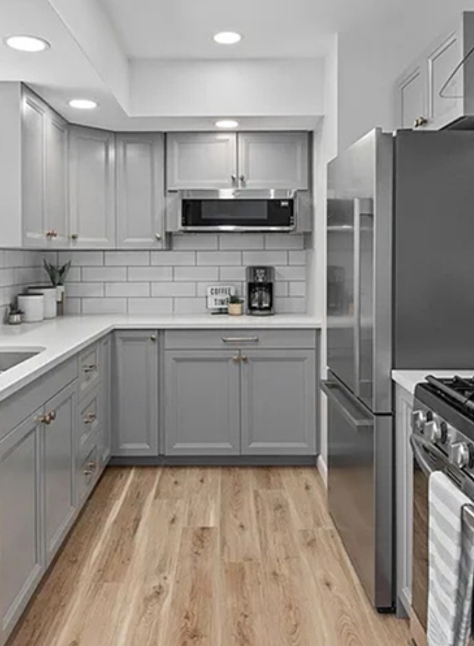 Completed project of a house