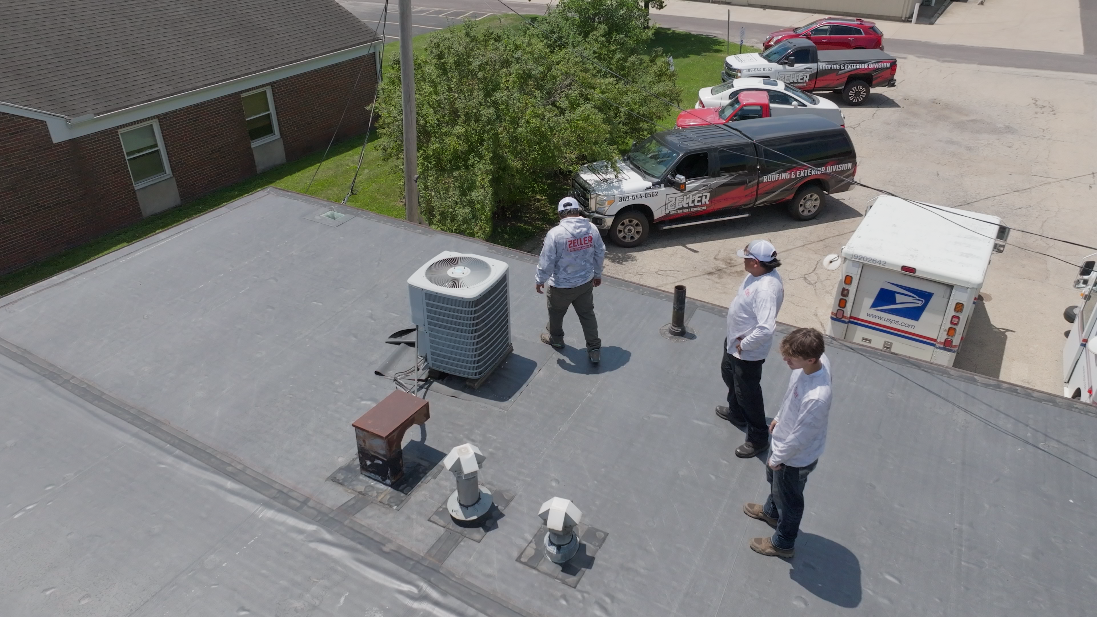 Mackinaw Post Office EPDM Roofing Project